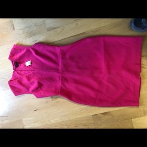 Pink banana republic knee length dress.